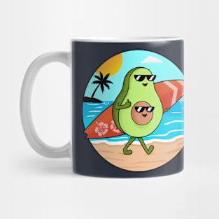 Avocado Beach Mug